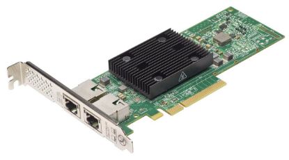 Picture of GRT2K Dell Dual Port Broadcom 57416 10GB Base T Pcie Adapter Full Height. Refurbished.