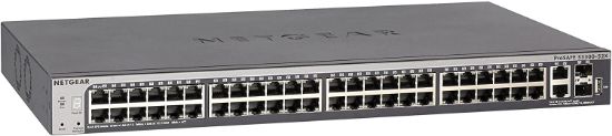 Picture of GS752TXS Netgear Prosafe 52 Port Gigabit including SFP+ Managed Smart Switch | Refurbished