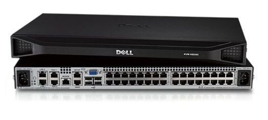 Picture of H42R2 Dell KVM 2162DS Remote Console Switch. Refurbished.