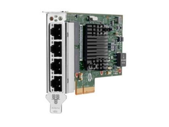 Picture of H76298-001 HP 4-Port 366t Ethernet Nic - 4-1GB Ethernet Ports, PCI Express 2.1 X4. Refurbished.