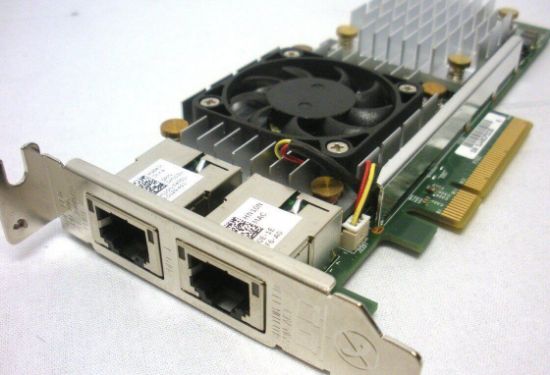 Picture of HN10N Dell 10GBE SFP Broadcom 57810S Converged Network Adapter. Refurbished.