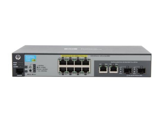 Picture of HP J9298A ProCurve E2520-8G-PoE 2 x SFP Ethernet Switch | Refurbished