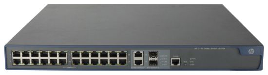 Picture of HP JH017-61001 1420-24G-2Sfp Rack-Mountable Unmanaged 24 Ports Switch | New Bulk Pack