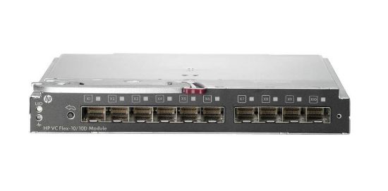 Picture of HPE 638526-B21 Virtual Connect C-Class BladeSystem Flex-10/10D Module | New Bulk Pack