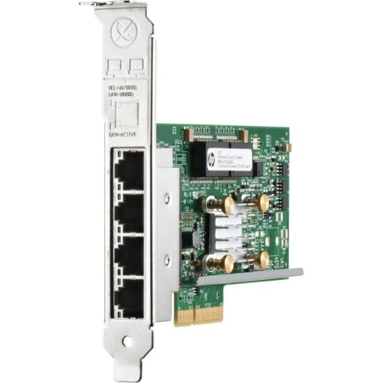 Picture of HPE 647594-B21 Ethernet 1GB 4-Port 331T PCI-E Plug-in Card Network Adapter | New Bulk Pack