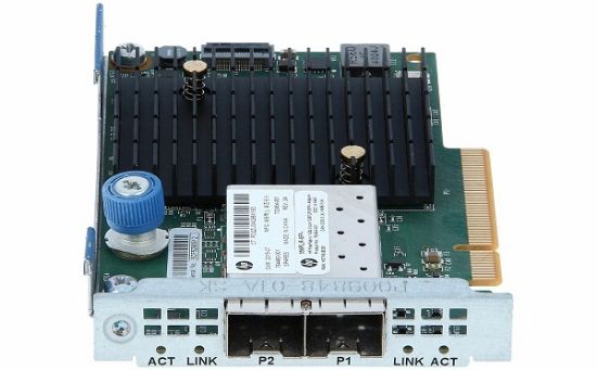 Picture of HPE 727060-B21 FlexFabric Dual Ports 10GBPS 556FLR-SFP+ PCI-E Adapter | New Bulk Pack