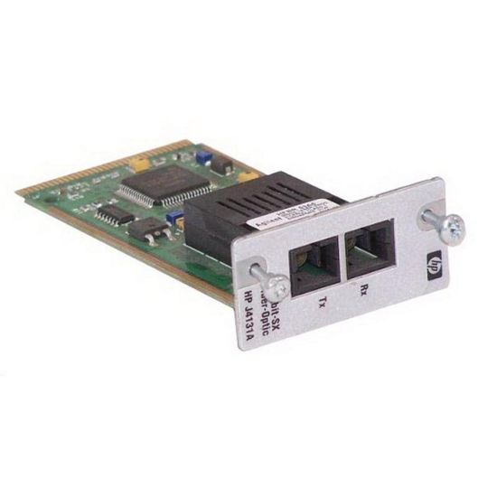 Picture of HPE J4131A 1GBPS Gigabit SX Fiber Ethernet Transceiver | Refurbished