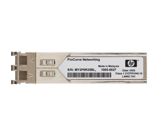 Picture of HPE JD092B 10GB Plug-in SFP+ Transceiver Module DDMI 10GBase-SR 10GBase-SW | Refurbished