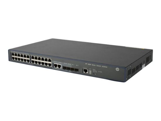 Picture of HPE JG304-61001 3600 24 V2 Si Rack Mountable 24 Ports Switch | New Bulk Pack