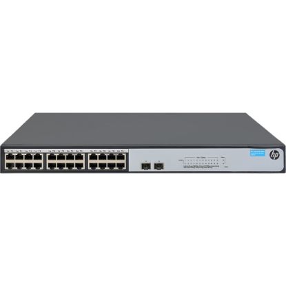 Picture of HPE JH018A 1420 10GBPS Ethernet Switch 24 Ports Rack-Mountable | New Bulk Pack
