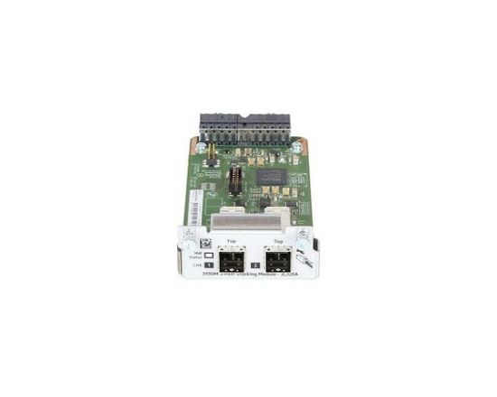 Picture of HPE JL325A Aruba 2930 2-Port Plug-In Module Stacking Module | New Bulk Pack