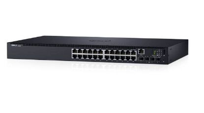 Picture of HR7VR Dell N1524P Ethernet Switch 24 Ethernet Ports & 4 10-GIGABIT SFP+ Ports Manageable. Refurbished.