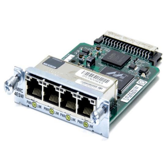 Picture of HWIC-4ESW= Cisco 4 Ports Ethernet Switch HWIC | Refurbished