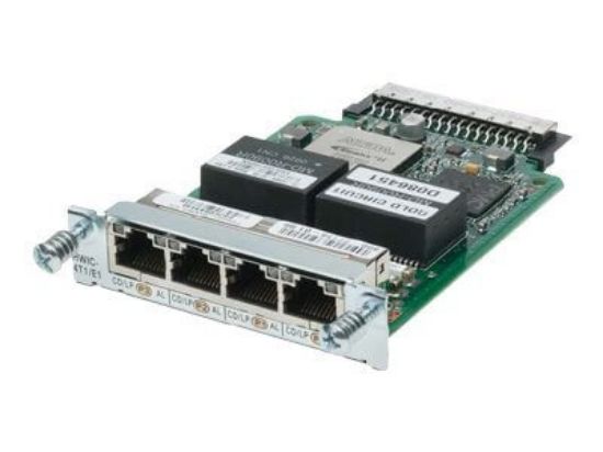 Picture of HWIC-4T1/E1 Cisco 4-Port Clear Channel HWIC Expansion Module | New Bulk Pack