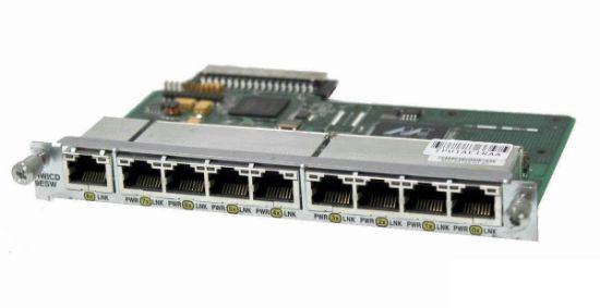 Picture of HWIC-D-9ESW Cisco 9 Ports Ethernet Switch Interface Card | Refurbished