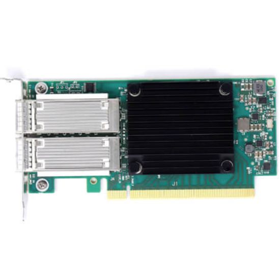 Picture of HWTYK Dell Mellanox CX-4 Dual Port 100G Pcie QSF Ethernet Network Card. Refurbished.