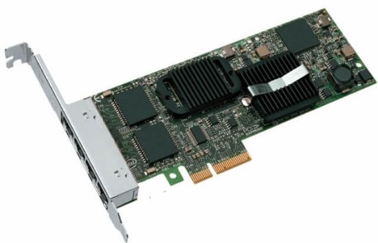 Picture of HY7RM Dell Broadcom 5719 1G Quad Port Ethernet PCI-E 2.0 X4 Network Interface Card With STD Bracket. Refurbished.