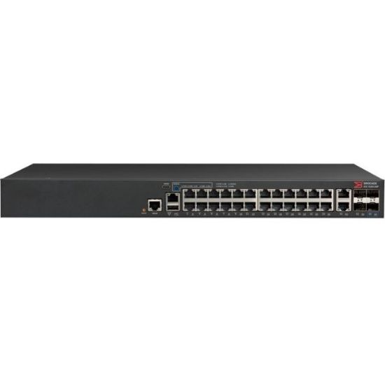 Picture of ICX7150-24-2X10G Brocade ICX 7150 Ethernet Switch 24-Ports 2x Gigabit Ethernet | Brand New 3 Years Warranty
