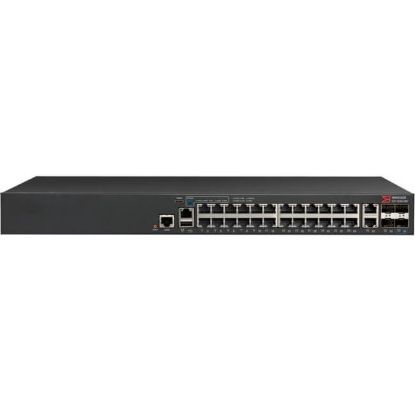 Picture of ICX7150-24P-2X10G Brocade Switch - 24 Ports - Managed - Rack-Mountable. Refurbished.