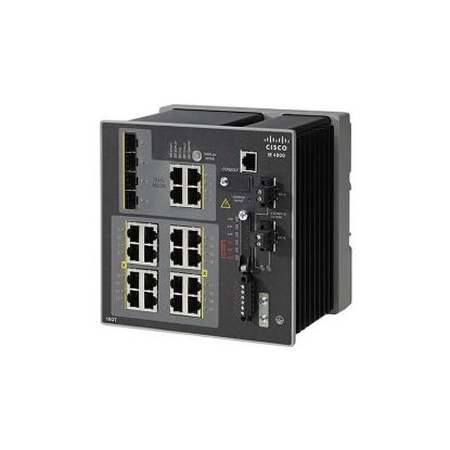 Picture of IE-4000-16GT4G-E Cisco Industrial Ethernet 4000 Series 20 Ports Layer 3 Managed Switch | Refurbished