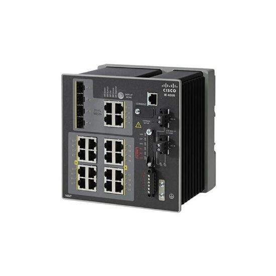 Picture of IE-4000-16GT4G-E Cisco Industrial Ethernet 4000 Series 20 Ports Layer 3 Managed Switch | Refurbished