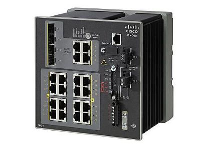 Picture of IE-4000-8GT8GP4G-E Cisco Industrial Ethernet 4000 Series 20-Ports | Refurbished
