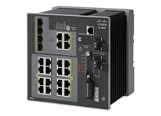 Picture of IE-4000-8GT8GP4G-E Cisco Industrial Ethernet 4000 Series 20-Ports | Refurbished