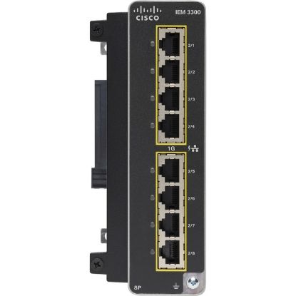 Picture of IEM-3300-8P Cisco Catalyst IE3300 Rugged 8 Ports Expansion Module | Refurbished