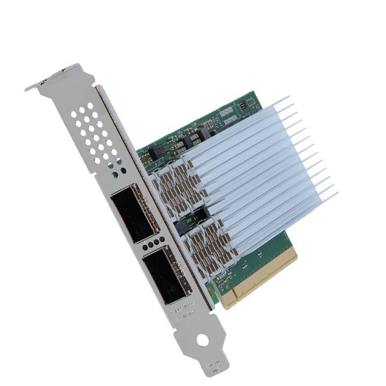 Picture of Intel E810CQDA2G2P5 Dual-Port 100GB PCI-E QSFP28 Ethernet Network Adapter | Brand New