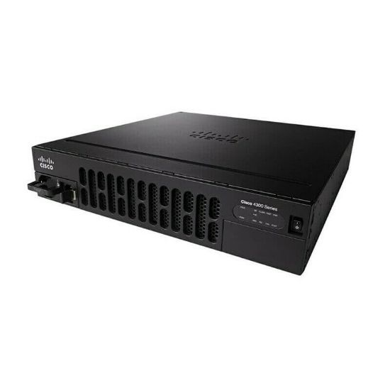 Picture of ISR4351-AXV/K9 Cisco 4351 Router 3 Ports Management Port 10 Slots Gigabit Ethernet | Refurbished