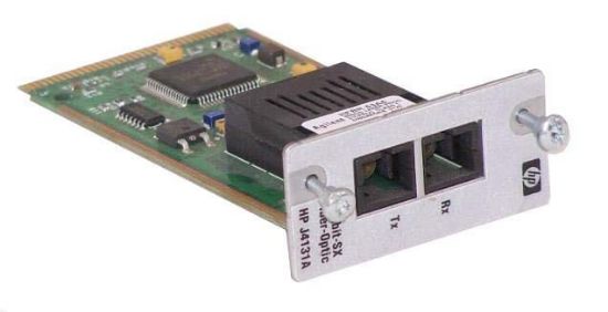Picture of J4131-60101 HP ProCurve Gigabit-SX Transceiver 1000Base-SX SC Plug-in Module. Refurbished.