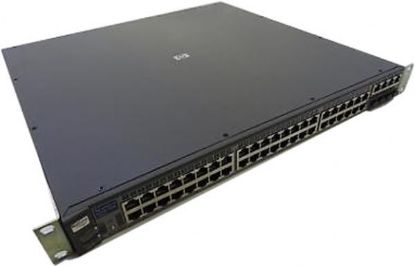 Picture of J4904A HPE ProCurve 48 Ports 10/100/1000BT 4 Dual SFP GigaBit Ethernet Switch | Refurbished