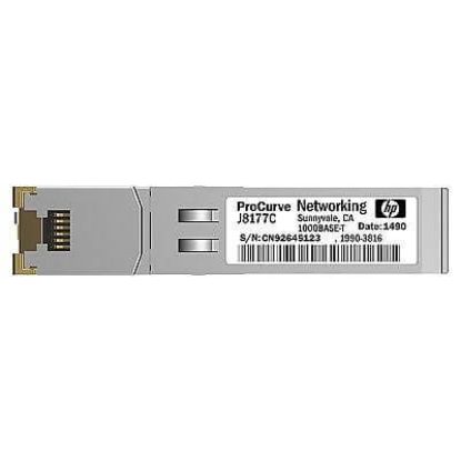 Picture of J8177C HPE ProCurve SFP Ethernet 1000base-T MINI-GBIC Transceiver Module | New Bulk Pack