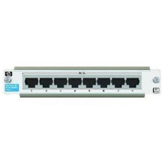 Picture of J8463A HP Procurve Secure Router Dl Wide 8xt1/E1 Module Expansion Module 8 Ports T-1/E-1. Refurbished.