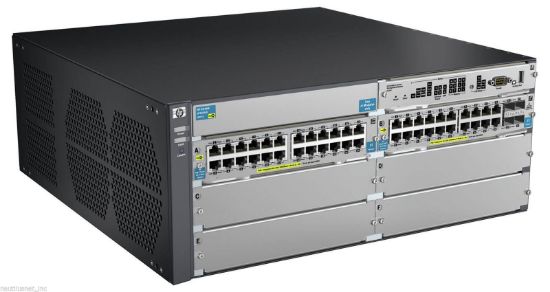 Picture of J8697A HPE ProCurve 5406zl Intelligent Edge Managed Switch Chassis | Refurbished