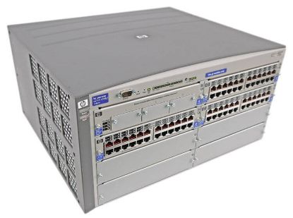 Picture of J8698-61101 HP Procurve 5412zl Intelligent Edge Chassis Switch | Refurbished