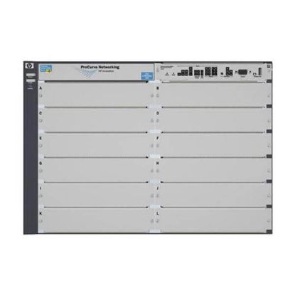 Picture of J8698-69001 HPE Procurve 5412zl Intelligent Edge Chassis Switch | Refurbished