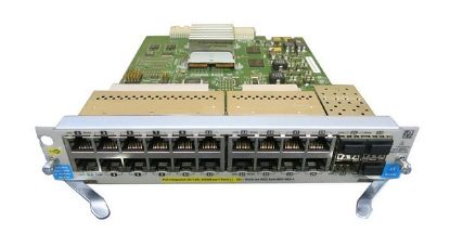 Picture of J8705-69001 HPE ProCurve 5400zl Series 20 Ports 10/100/1000 PoE Expansion Module | Refurbished