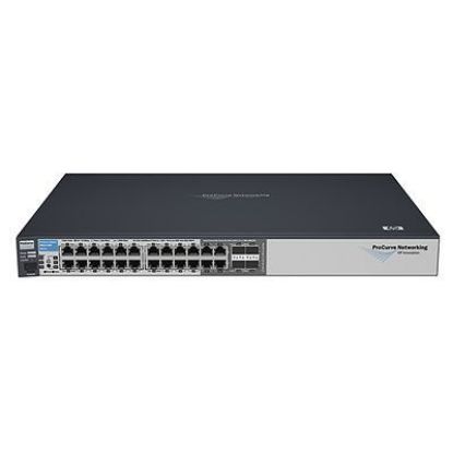 Picture of J9021A#ACC HPE ProCurve 2810-24G 24 Ports LAN Managed Ethernet Switch | New Bulk Pack