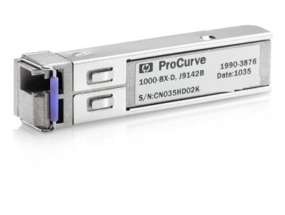 Picture of J9142-61101 HP Procurve 1000-BX-D Sfp-Lc Mini Gbic 1000-BX-D Sfp-Lc Fibr Optic. New Bulk Pack.