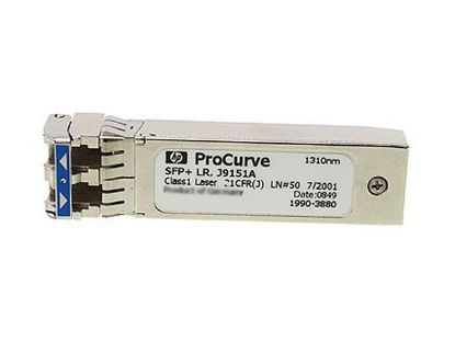 Picture of J9151A HP ProCurve 10GB SFP+ LC 10GBase-LR Ethernet Transceiver Module | Refurbished