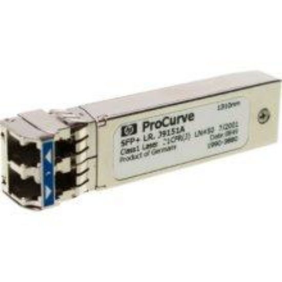 Picture of J9151AS HPE ProCurve 10Gb SFP+ LC 10GBase-LR Ethernet Transceiver Module | Refurbished