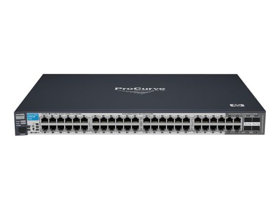 Picture of J9280A#ABA HPE ProCurve Fast Ethernet Gigabit SFP Managed Switch 48 Ports | Refurbished