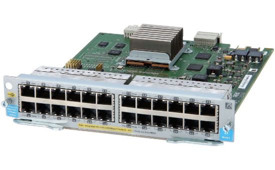 Picture of J9307A HP ProCurve 24 Port 10/100/1000 PoE zl Expansion Module | Refurbished