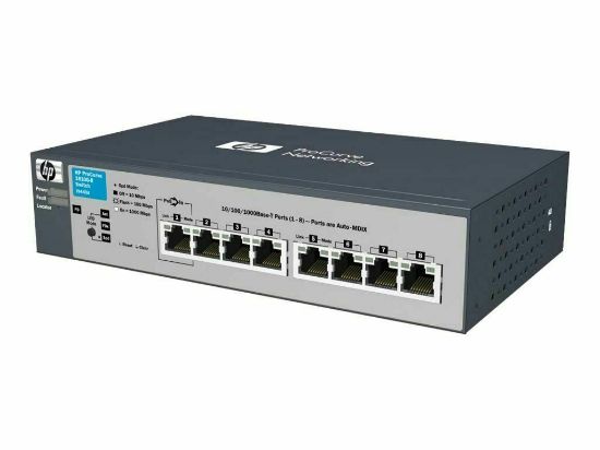 Picture of J9449A HP ProCurve 1810G-8 100/1000Base-T LAN Ethernet Switch | Refurbished