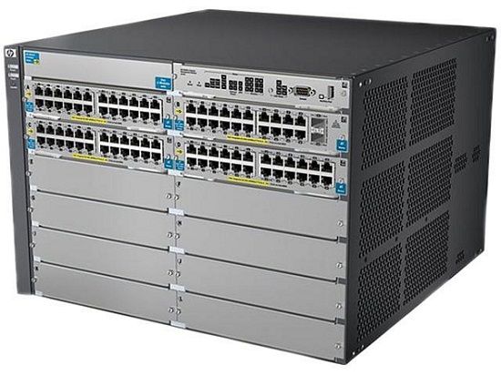 Picture of J9532A HP 5412-92g-Poe+-2xg V2 Zl Switch With Premium Software. Refurbished.