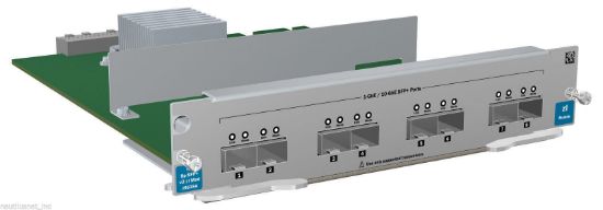 Picture of J9538-61001 HP 8Port 10-GBE SFP V2 Zl Module. Refurbished.