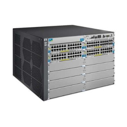 Picture of J9540A HP E5412-92G-PoE 4G-SFP V2 Zl Switch Chassis | New Bulk Pack