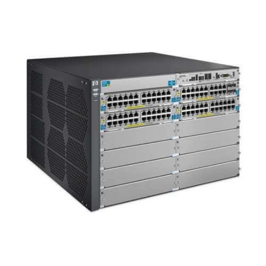 Picture of J9540A HP E5412-92G-PoE 4G-SFP V2 Zl Switch Chassis | New Bulk Pack