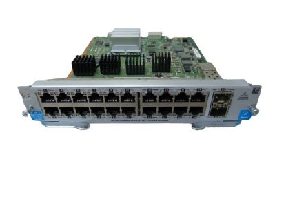 Picture of J9548-61001 HP 20-Port 1000Base-T 2-Port Dual-SFP+ Expansion Module. Refurbished.
